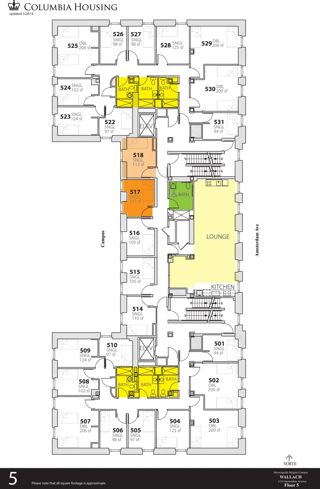 Wallach Hall Columbia Housing